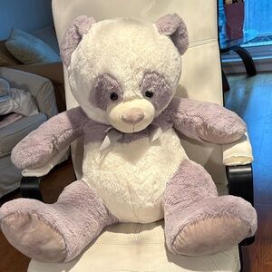 GIANT Plush Panda Bear Toy - White and Gray